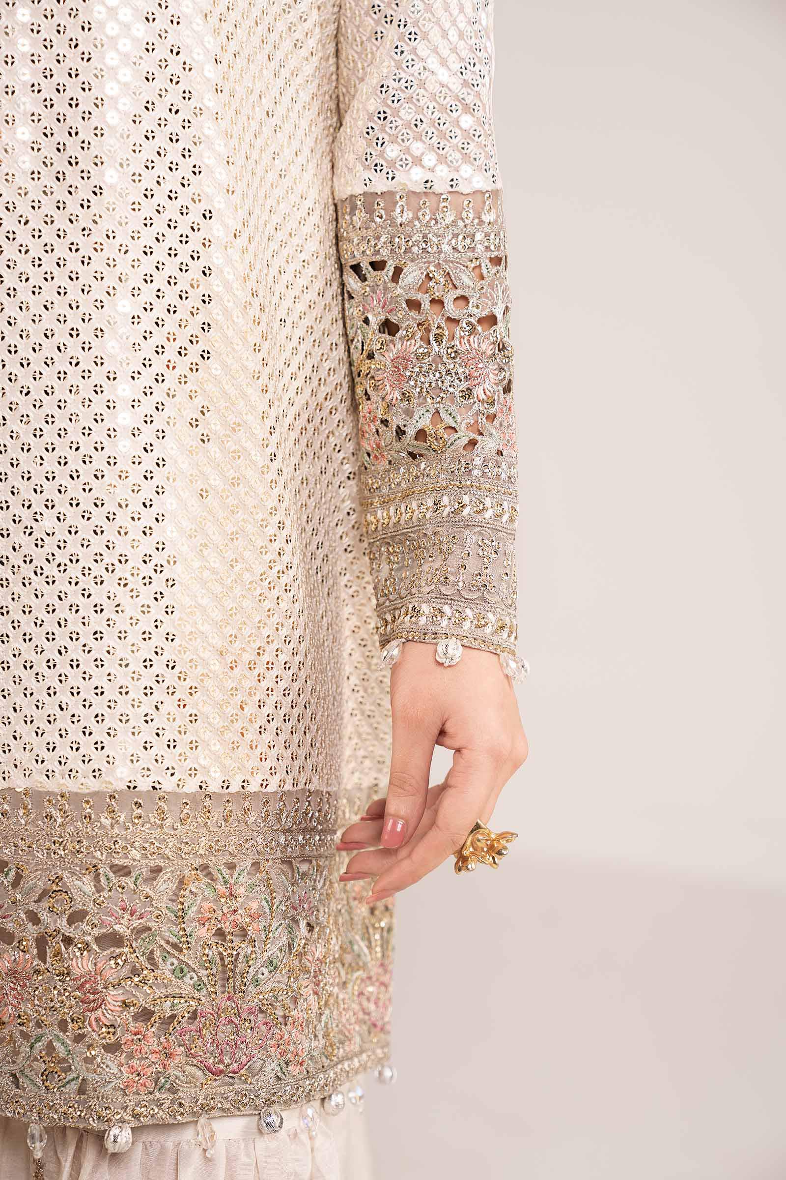 3 Piece Embroidered Chiffon by Maria B Luxury Formals - Shahana Collection UK