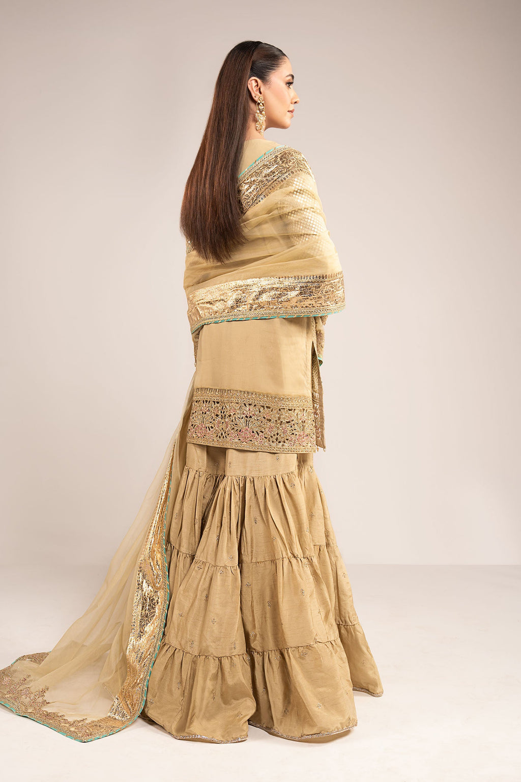 3 Piece Embroidered Chiffon by Maria B Luxury Formals - Shahana Collection UK