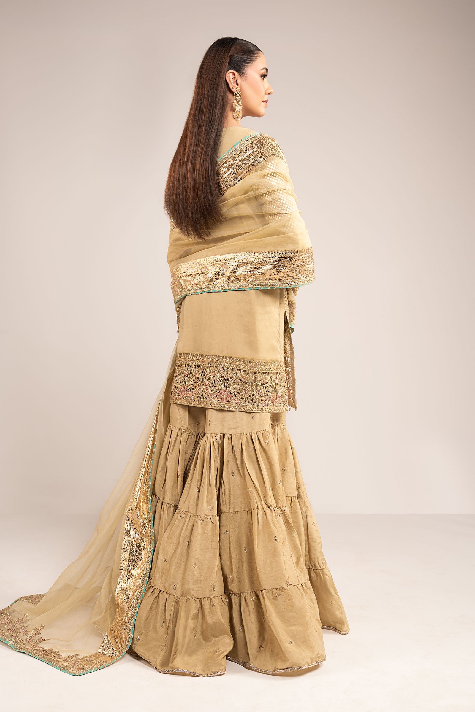 3 Piece Embroidered Chiffon by Maria B Luxury Formals - Shahana Collection UK