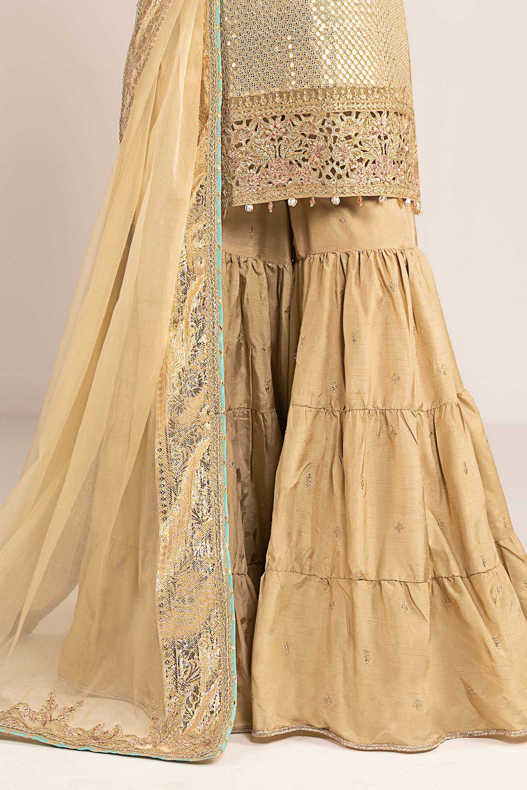 3 Piece Embroidered Chiffon by Maria B Luxury Formals - Shahana Collection UK