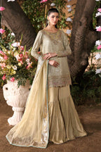 3 Piece Embroidered Chiffon by Maria B Luxury Formals - Shahana Collection UK