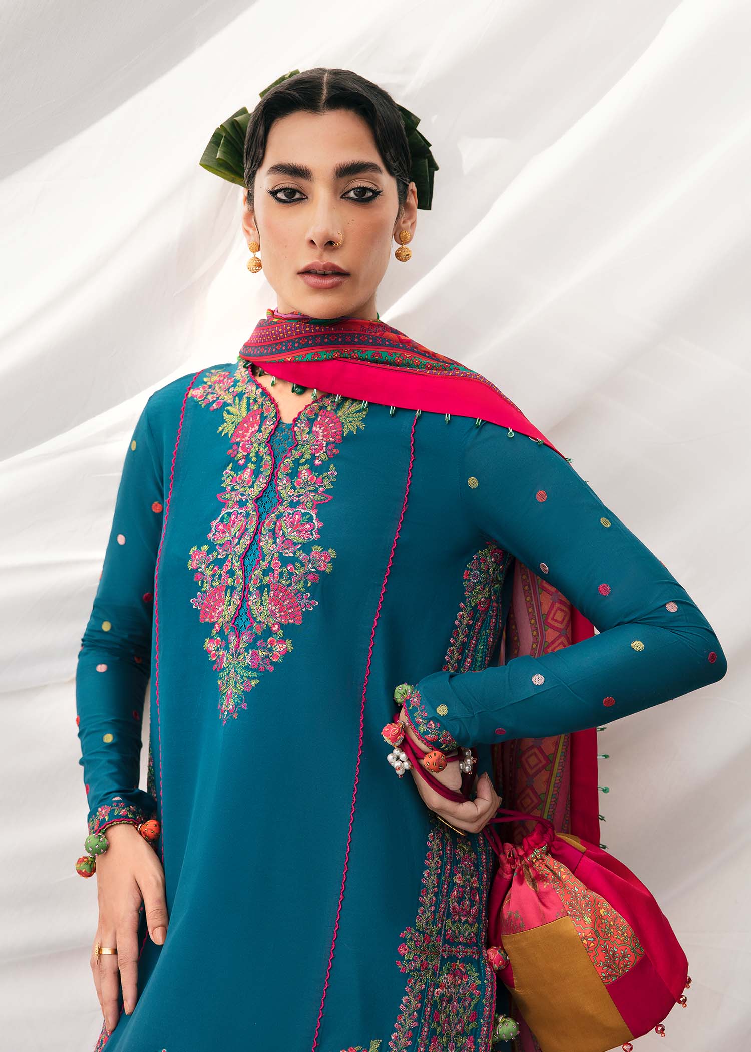 Buy Now - SHAB - Masuam Lawn Collection'23 - Hussain Rehar - Pakistani Designer Clothes - Bridal and Party Dresses - Shahana Collection UK 