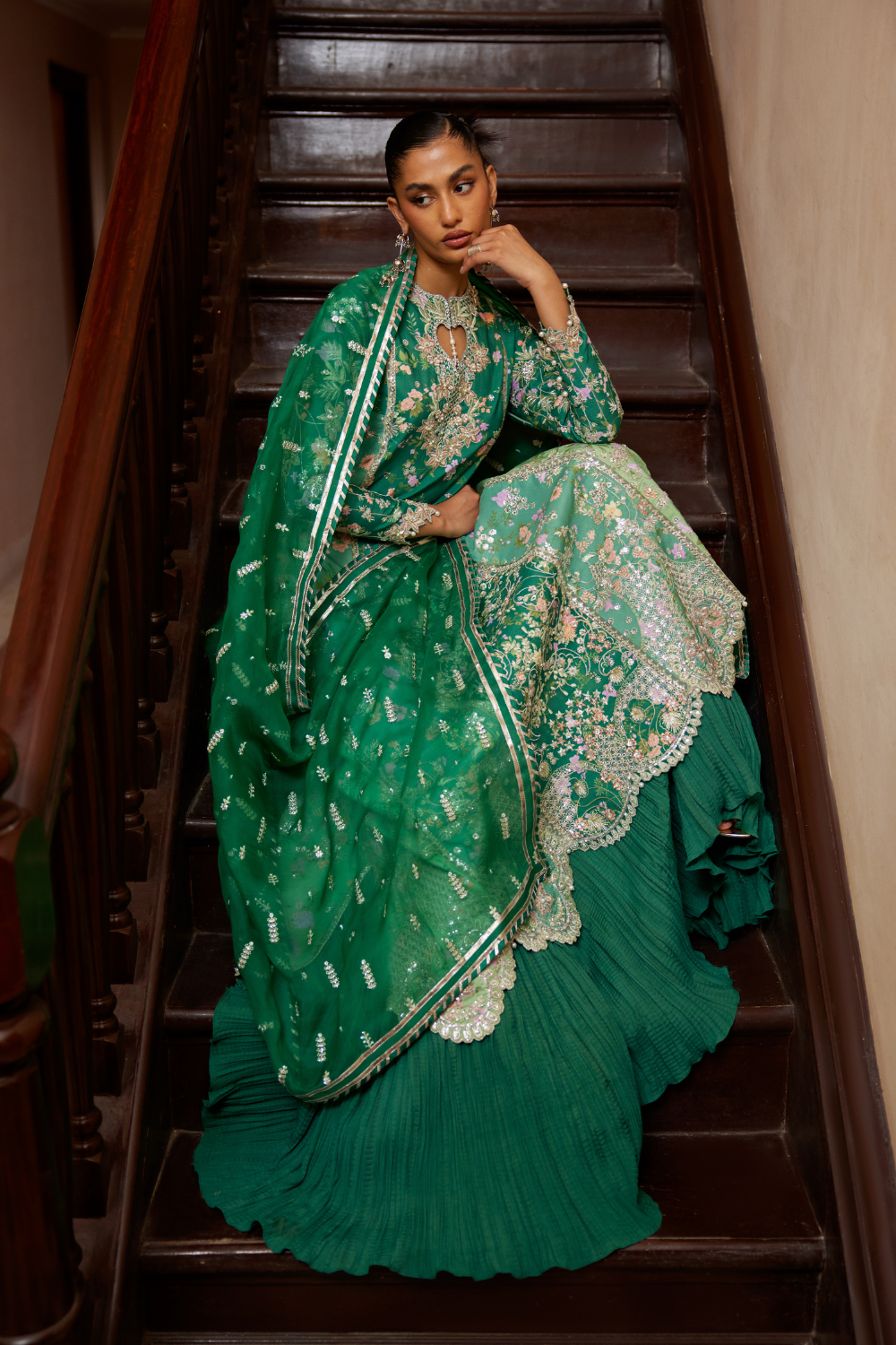 Sorelle by Soraya Official Paneled Suit - Shahana Collection UK