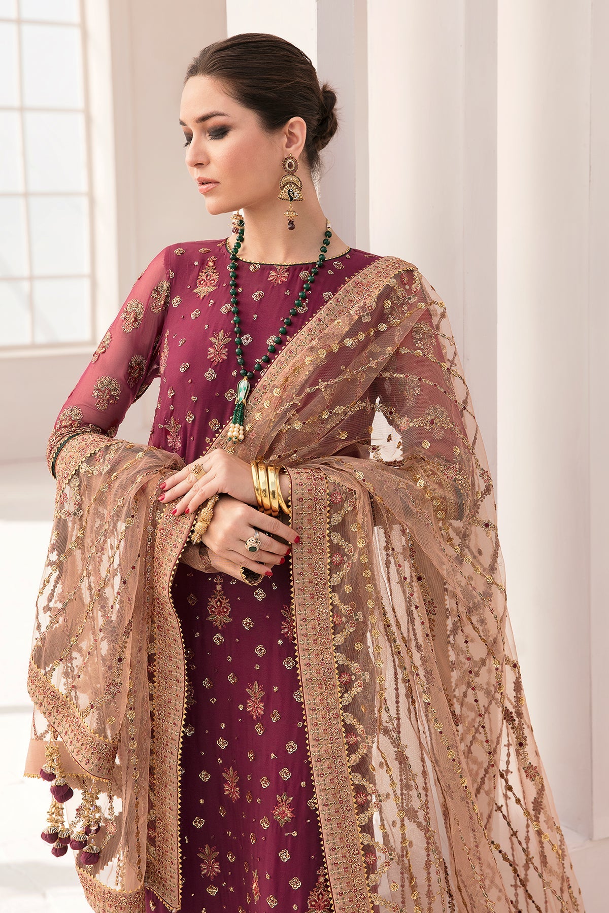 D02 - Chantelle Embroidered Collection Chapter 11 by Baroque Fashion - Shahana Collection UK