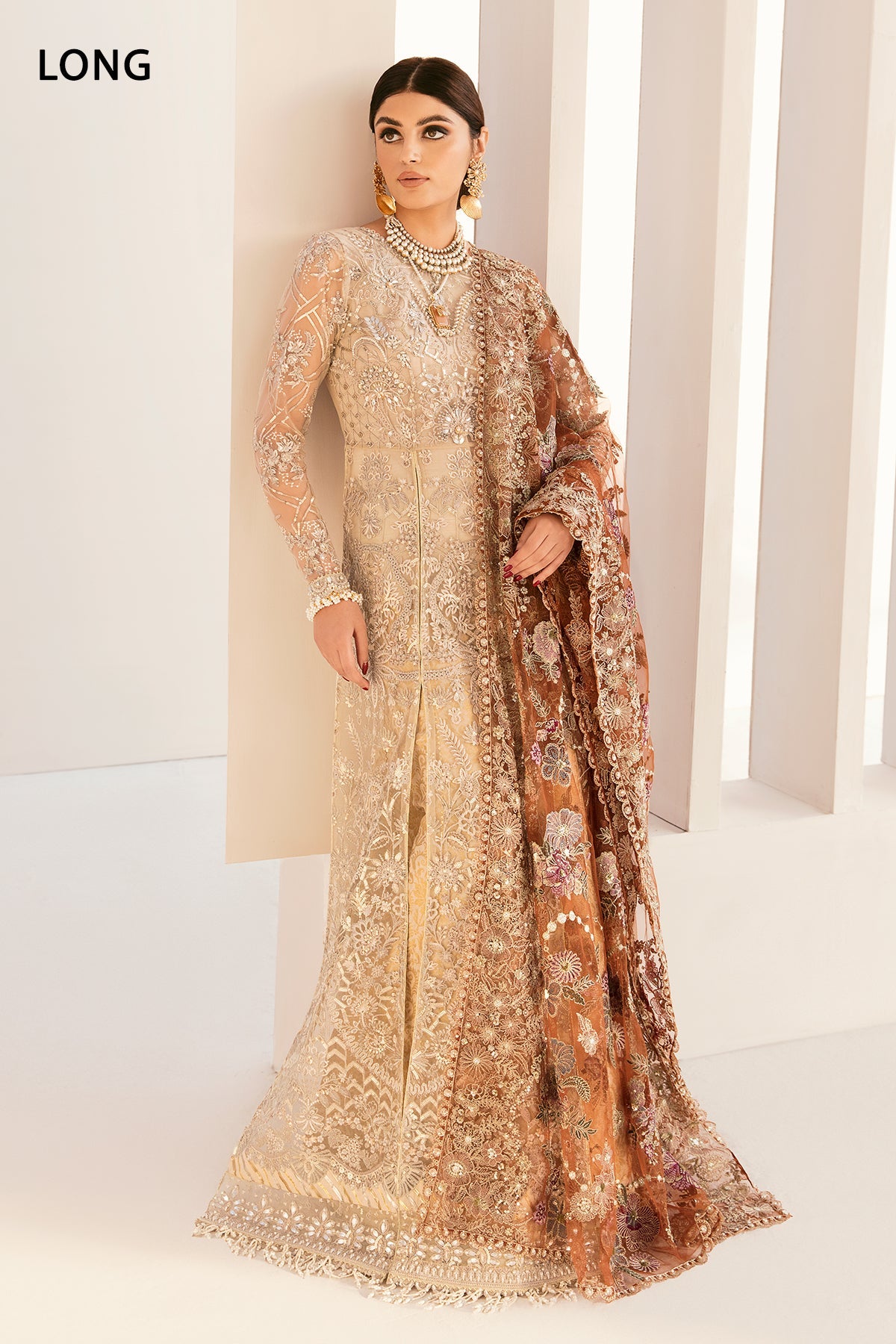 CH11-D03 - Chantelle Embroidered Collection Chapter 11 by Baroque Fashion - Shahana Collection UK