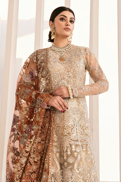 CH11-D03 - Chantelle Embroidered Collection Chapter 11 by Baroque Fashion - Shahana Collection UK