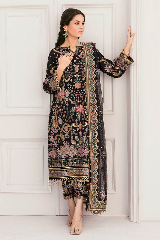 CH11-D04 - Chantelle Embroidered Collection Chapter 11 by Baroque Fashion - Shahana Collection UK