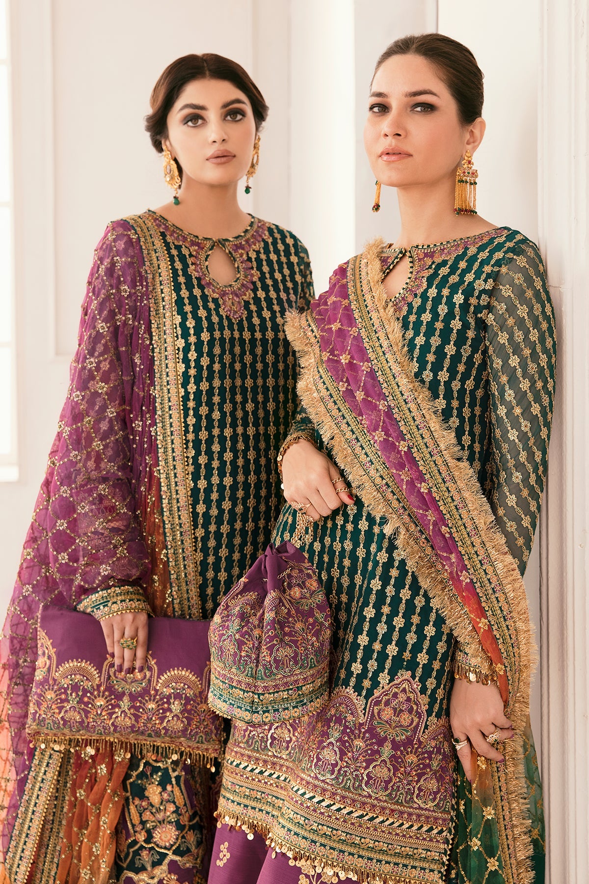 CH11-D06 - Chantelle Embroidered Collection Chapter 11 by Baroque Fashion - Shahana Collection UK