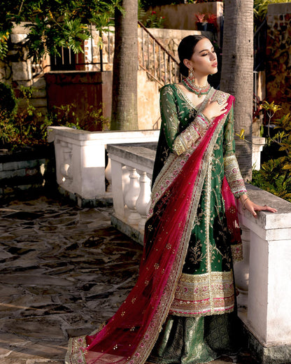 Buy Now, D#2 - Noor Wedding 2023 - Saadia Asad - Wedding and Bridal Party Dresses - Shahana Collection UK - Pakistani Designer wear in UK 