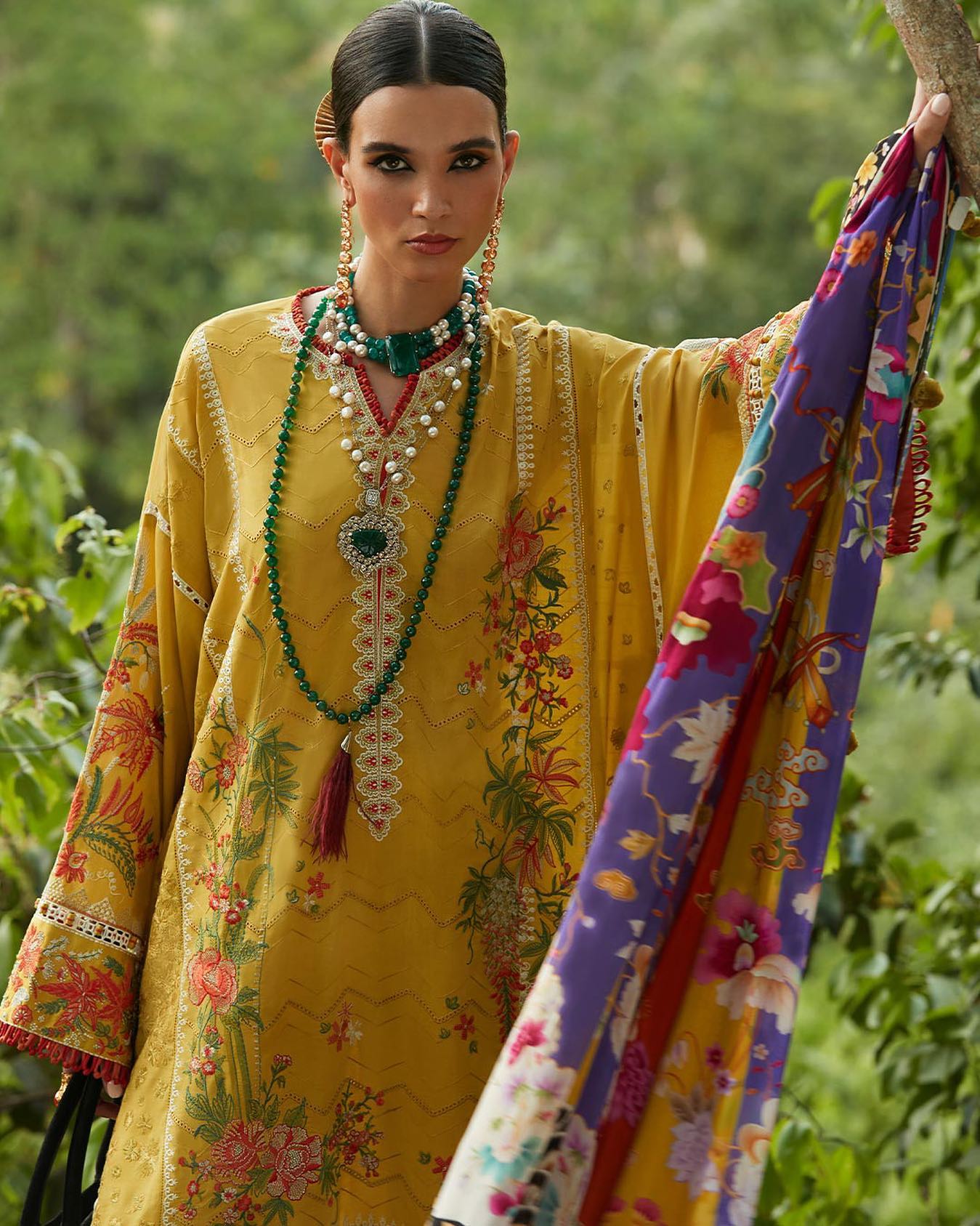 Buy Now -  Erina (4A) - Elan Lawn'23 - Shahana Collection UK - Summer Lawn - Pakistani Designer wear - Wedding and Bridal party wear dresses - Elan in UK 