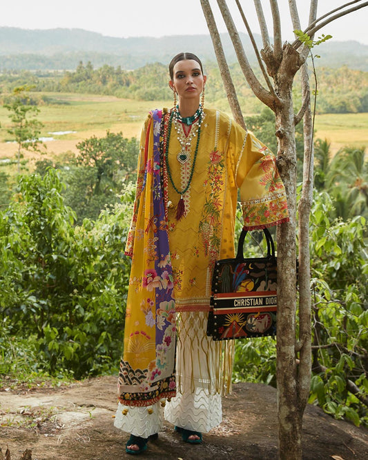 Buy Now -  Erina (4A) - Elan Lawn'23 - Shahana Collection UK - Summer Lawn - Pakistani Designer wear - Wedding and Bridal party wear dresses - Elan in UK 