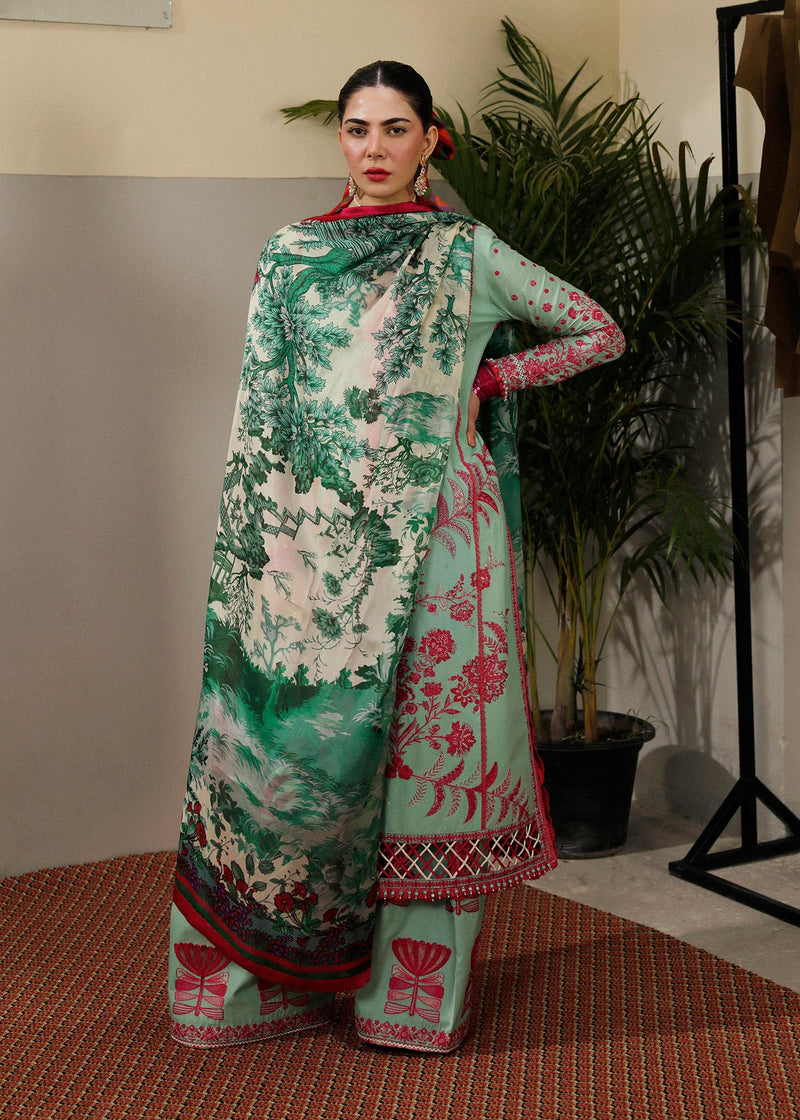 Buy Now, Fern - Factory No. 21 - Eid Spring/Spring Lawn'23 - Hussain Rehar - Shahana Collection UK - Wedding and Bridal Party Dresses 
