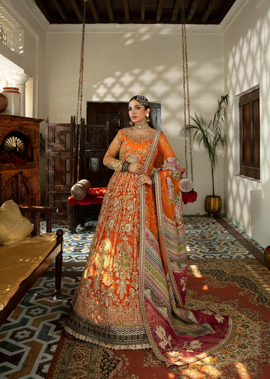 D#8 Kesar - Gulaab - Wedding Collection by Maryam Hussain 2022 - Shahana Collection UK - Maryam Hussain in UK 