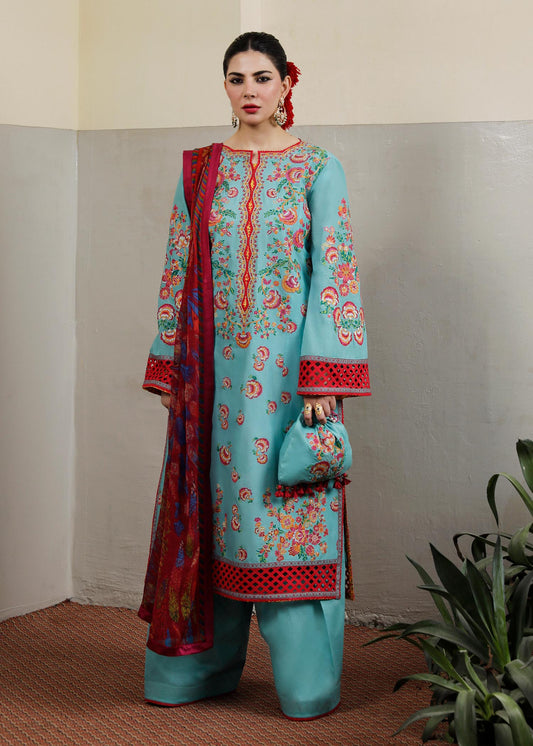 Buy Now, Lazuli - Factory No. 21 - Eid Spring/Spring Lawn'23 - Hussain Rehar - Shahana Collection UK - Wedding and Bridal Party Dresses 