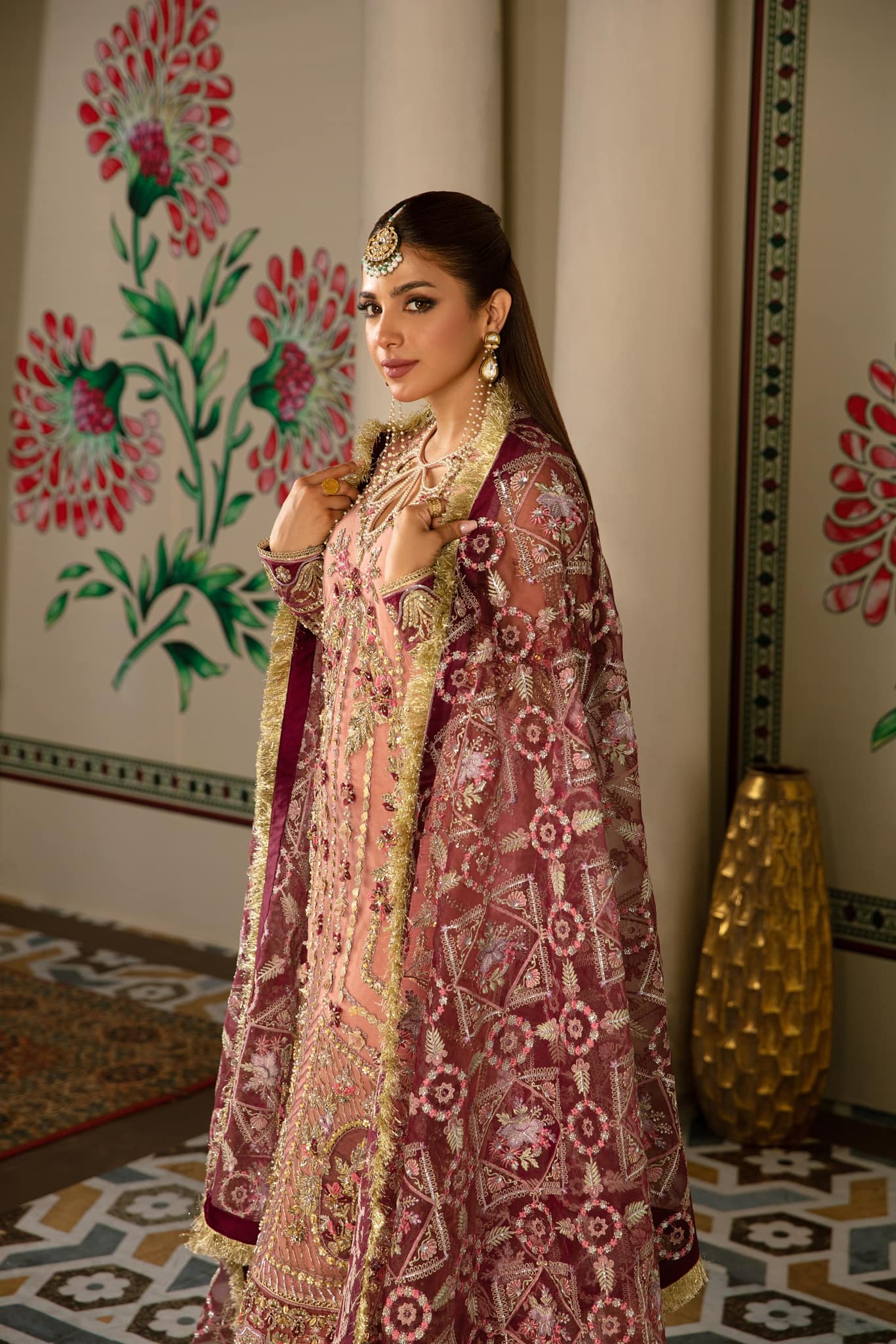 D#5 Mehr - Gulaab - Wedding Collection by Maryam Hussain 2022 - Shahana Collection UK - Maryam Hussain in UK 