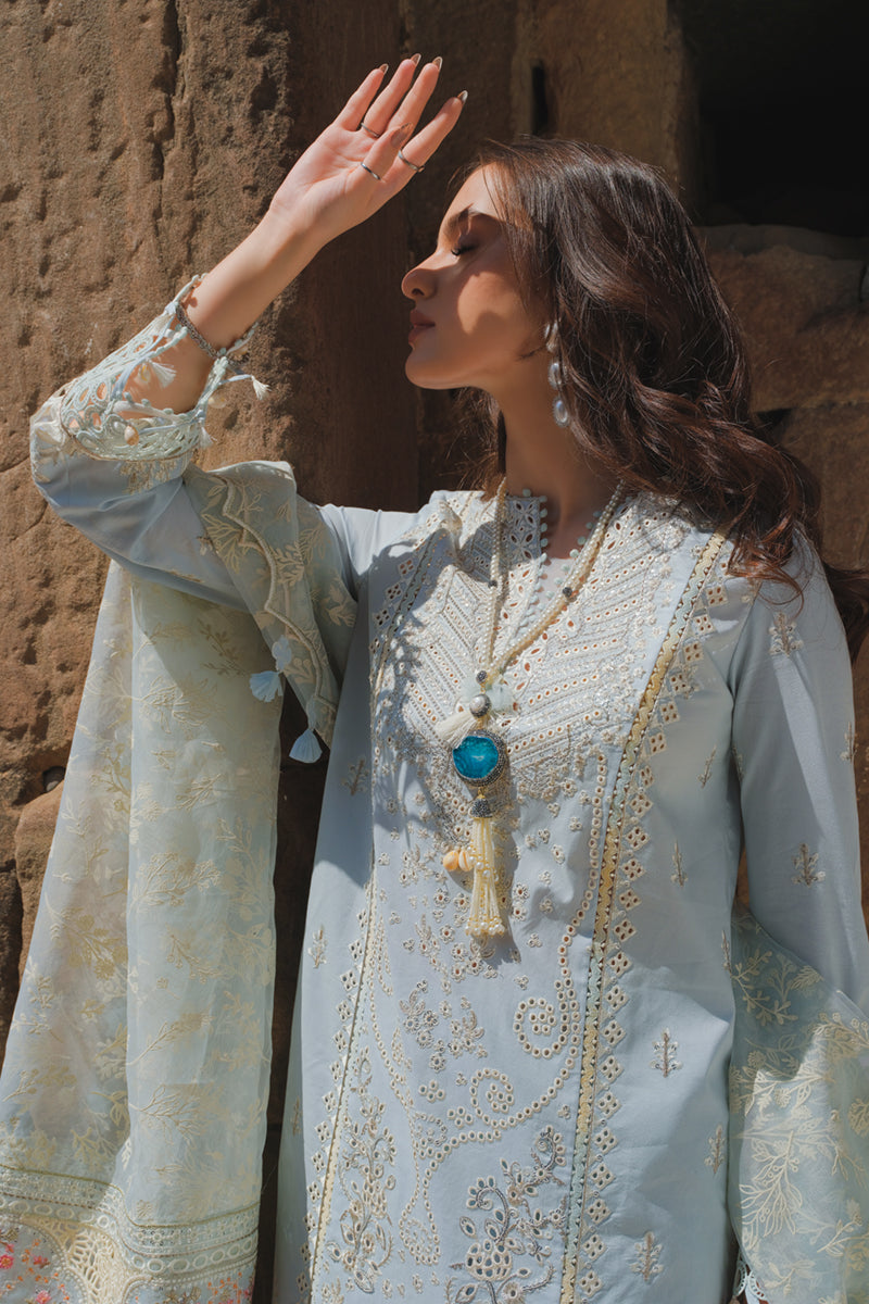 Buy Now, BE-02 MINIA - Qalamkar Luxury Lawn Eid Edit 2023 - Shahana Collection UK -  Qalamkar in UK - Wedding and Bridal Party Dresses 