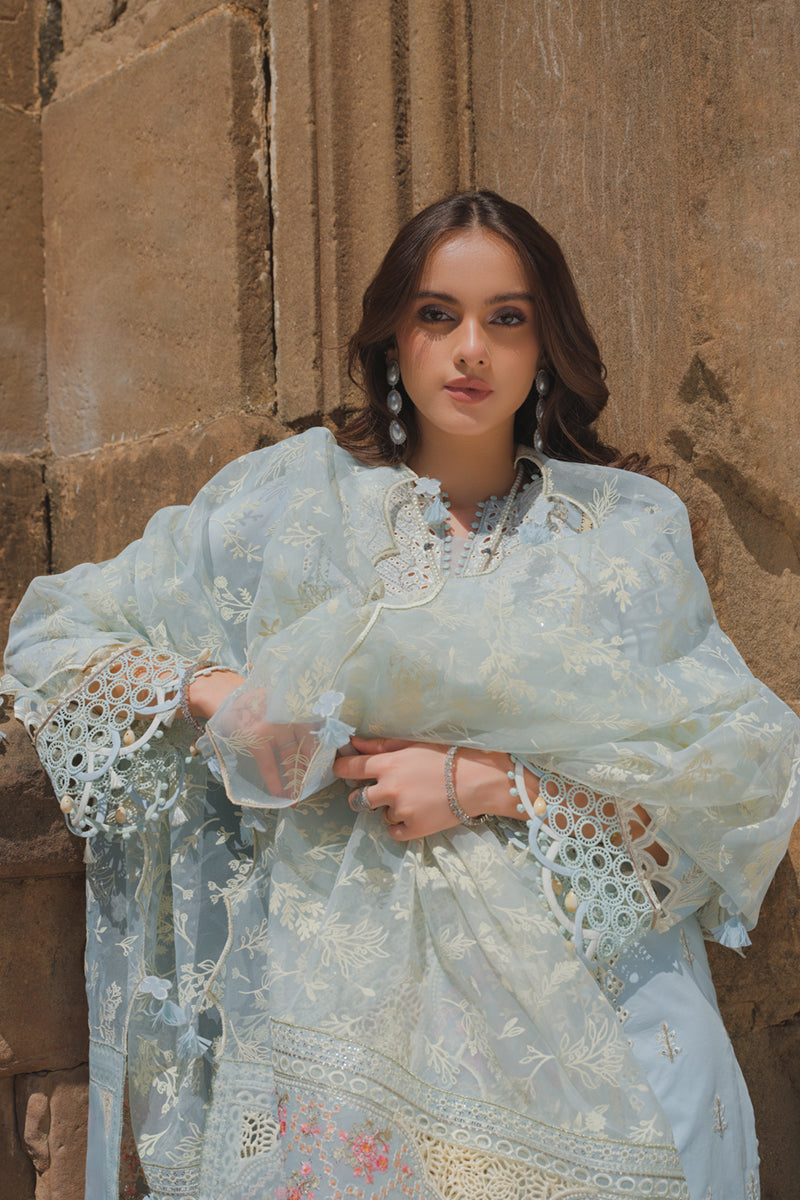 Buy Now, BE-02 MINIA - Qalamkar Luxury Lawn Eid Edit 2023 - Shahana Collection UK -  Qalamkar in UK - Wedding and Bridal Party Dresses 