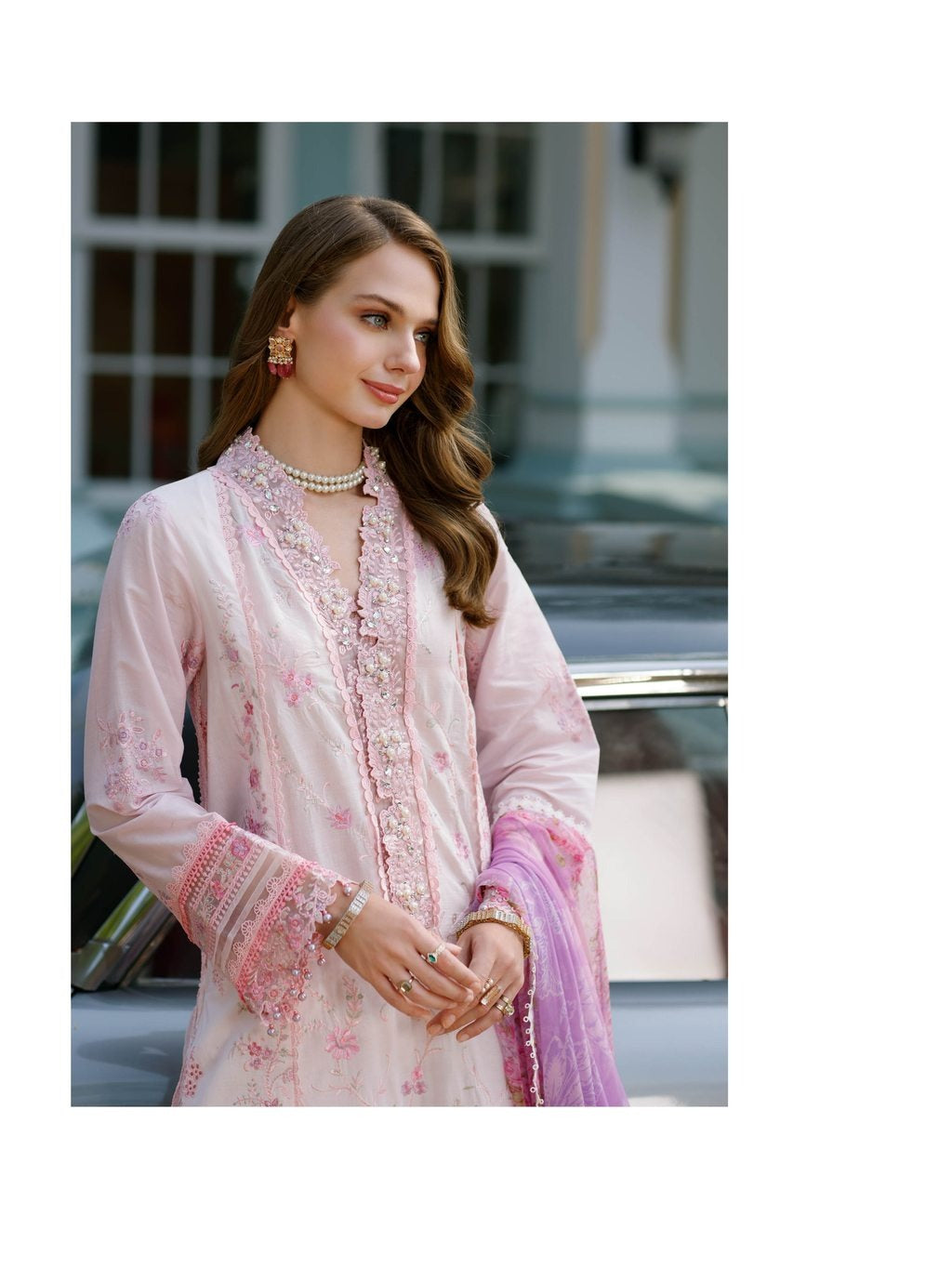 Buy Now, FAUNA - Noor Eid Handwork Schiffli Laserkari 2023 - Saadia Asad - Shahana Collection UK - Bridal and Party wear dresses