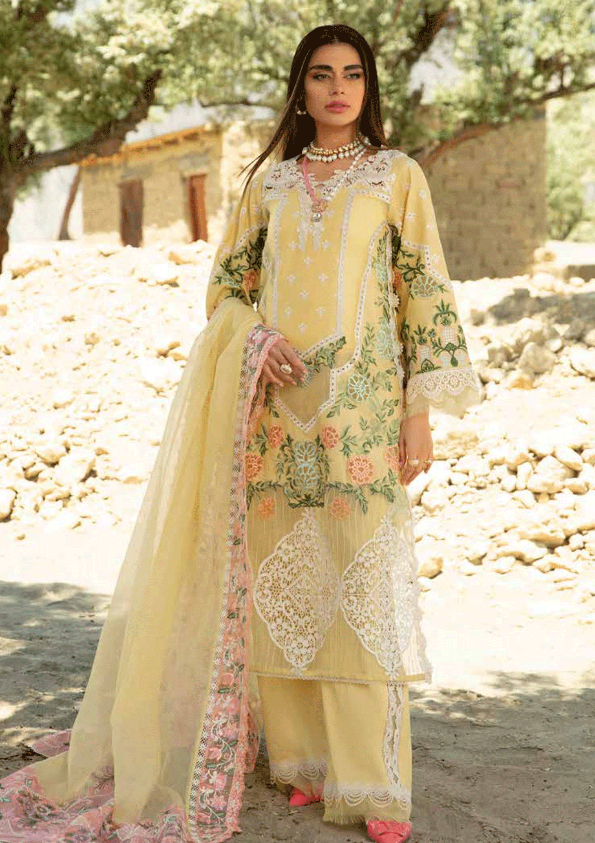 Shop Now, Summer - Luxury Lawn 2023 - Vol.2 - Maryam Hussain - Shahana Collection UK - Wedding and Bridal Party Dresses 