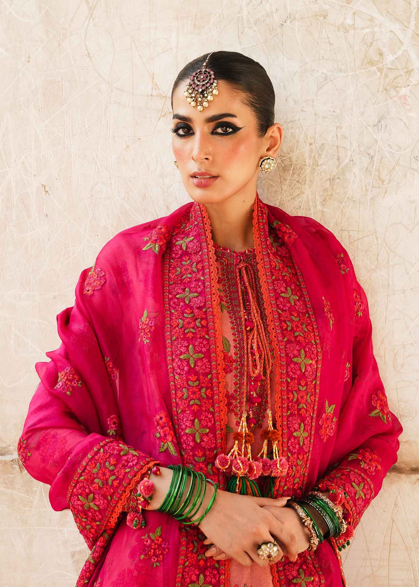 Buy Now, Tulip - Karandi AW 2023 - Hussain Rehar - Fall Edition - Shahana Collection UK - Winter 2023 - Wedding and Bridal Party Dresses - Pakistani Designer Dresses in UK - Shahana UK 