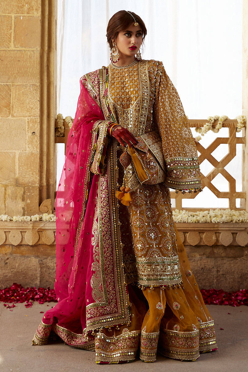 Kesari - Sagar Kinare - MNR - Pakistani Clothing Brands - Shahana Collection