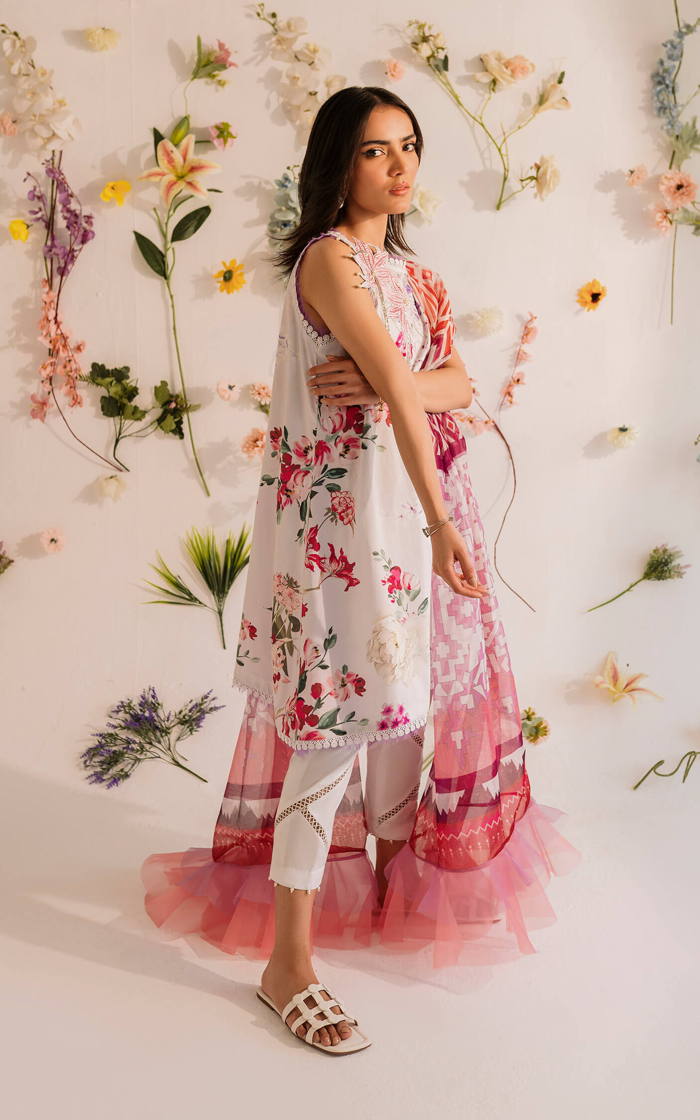  MKL - 04 - Meraki Summer Vol 1 - Asifa n Nabeel Lawn Collection 2023 - Shahana Collection UK - Asifa n Nabeel  in UK - Eid Edit 2023