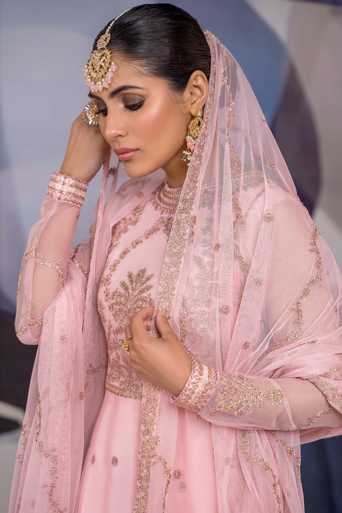 ZA-07 -French Rose- Afreen Formal Collection 2023 - Zarif - Shahana Collection UK - Eid Festive 2023