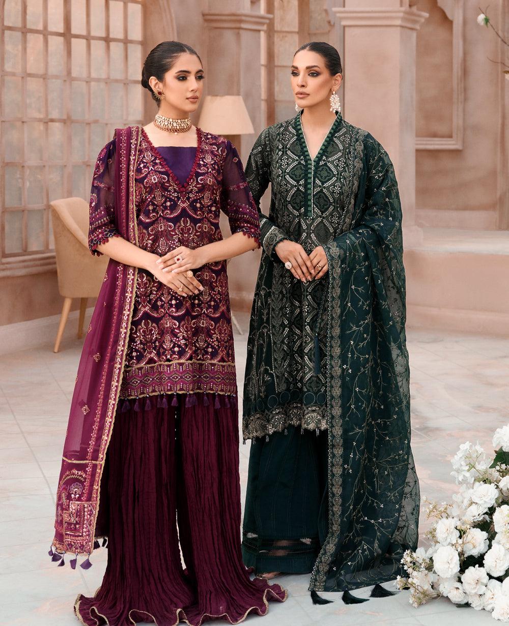 Warina - Design #6- Mehfilen Formals by Xenia 2022 - Warina - Design #6- Mehfilen Formals by Xenia 2022 - Shahana Collection