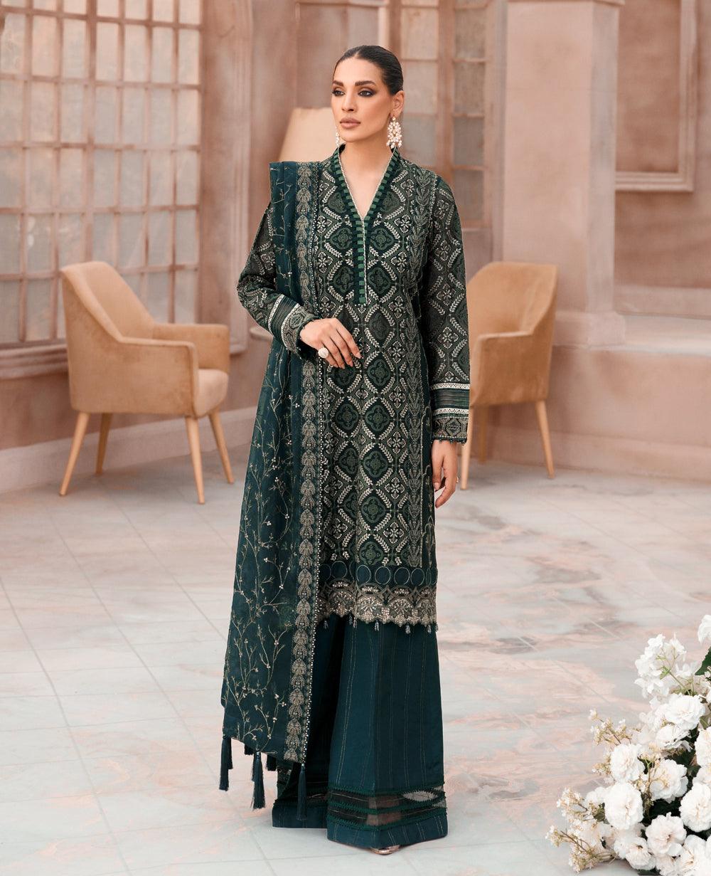 Warina - Design #6- Mehfilen Formals by Xenia 2022 - Warina - Design #6- Mehfilen Formals by Xenia 2022 - Shahana Collection