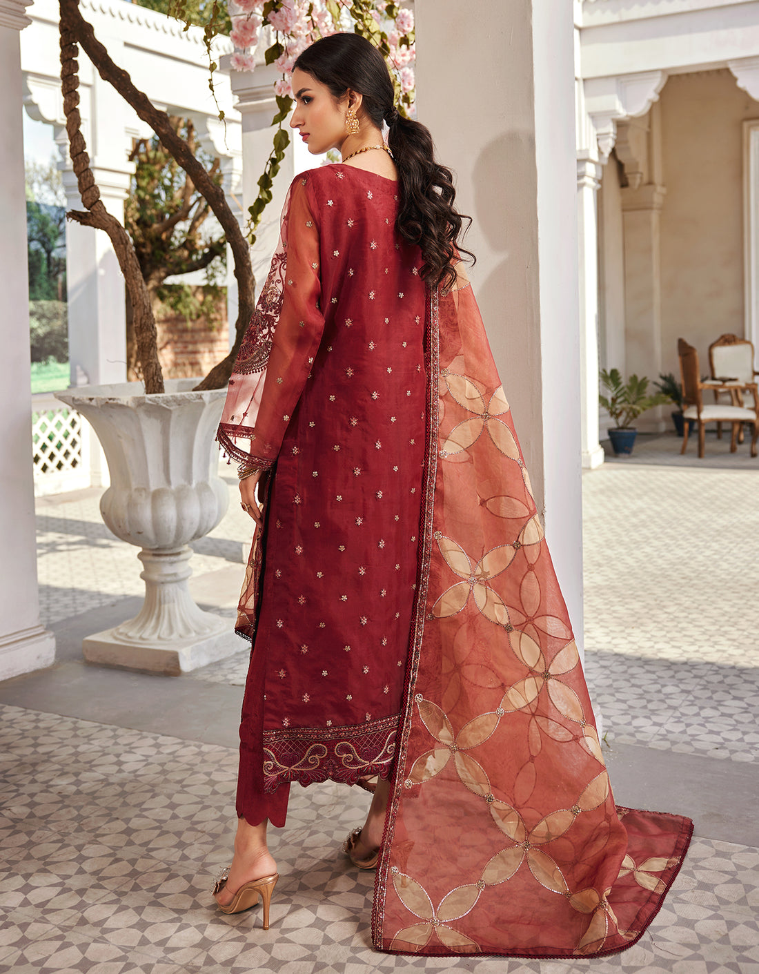 NF-209 - Nafasat - Edit2 - Emaan Adeel - Chiffon Collection '23