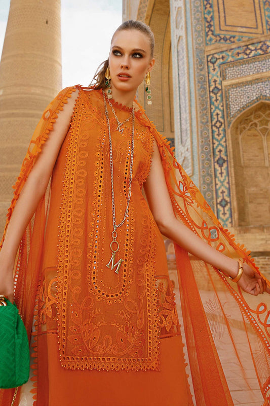 Maria.B Luxe Lawn - D-2310-A- Luxury Eid Lawn 2023 - Spring Summer 2023 - Shahana Collection UK