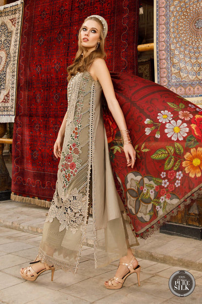  Maria.B Luxe Lawn - D-2313-A- Luxury Eid Lawn 2023 - Spring Summer 2023 - Shahana Collection UK