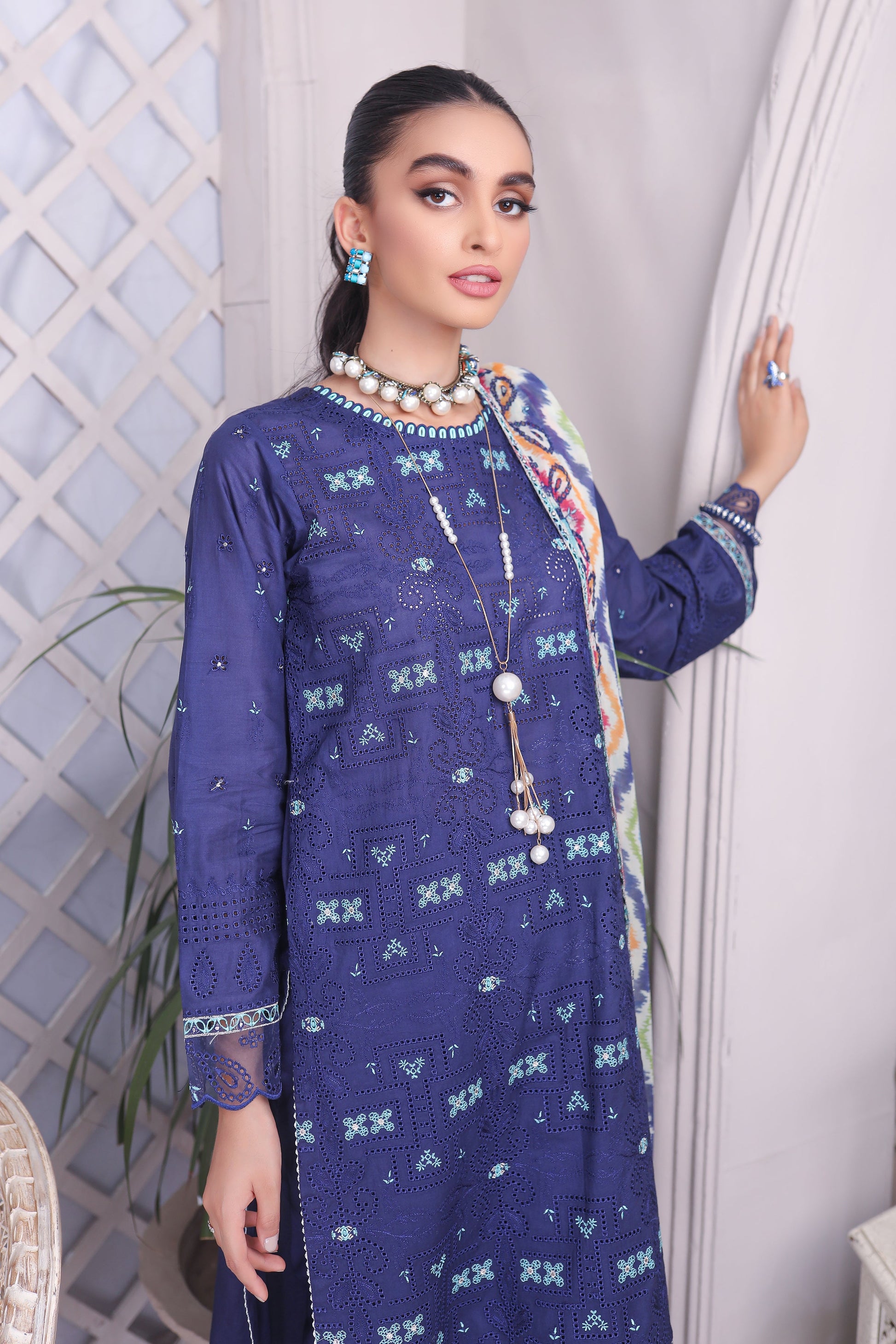  CEC-5484 - Embroidered Lawn Collection 2023- Lakhany - Shahana Collection UK - Lakhanay in UK - Eid 2023