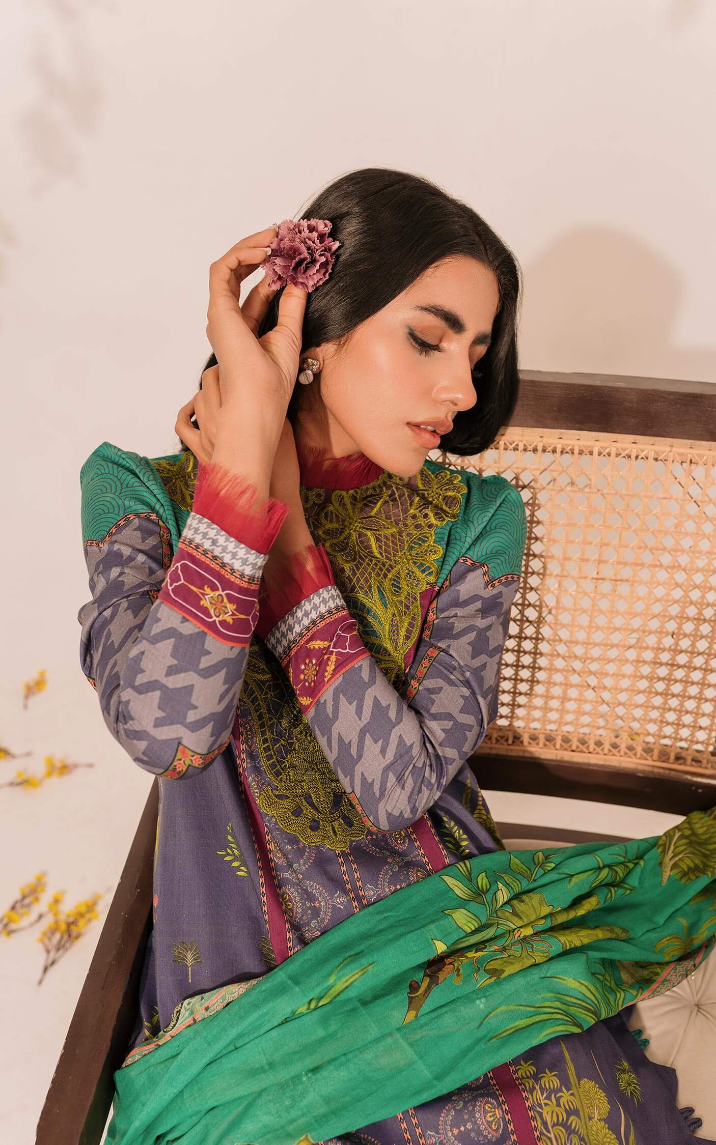  MKL - 16 - Meraki Summer Vol 1 - Asifa n Nabeel Lawn Collection 2023 - Shahana Collection UK - Asifa n Nabeel  in UK - Eid Edit 2023