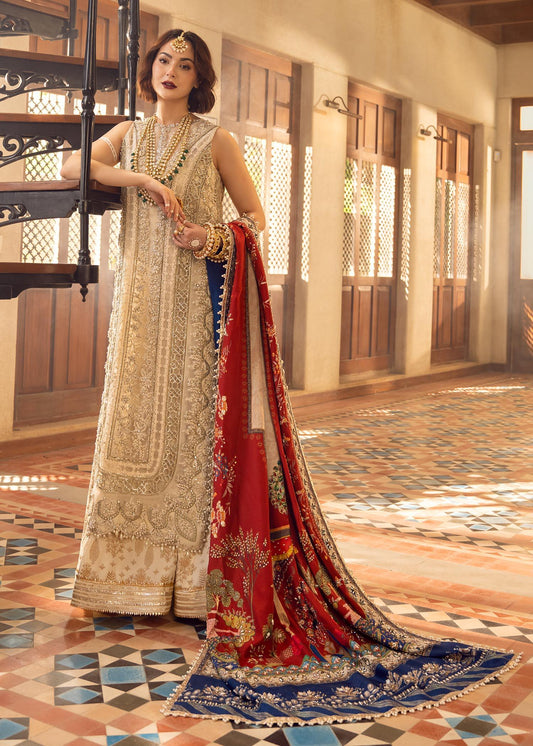 Archives from the Past - Aik Jhalak Wedding Collection - Crimson - Archives from the Past - Aik Jhalak Wedding Collection - Crimson - Shahana Collection