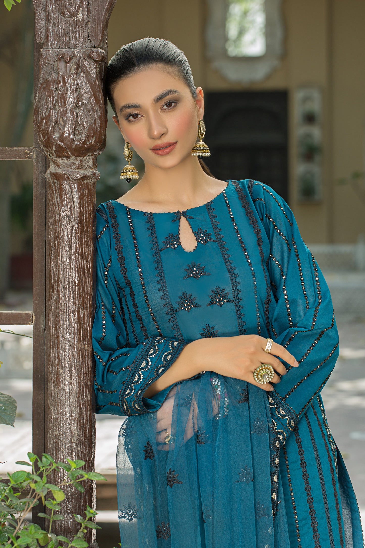 LED-4014 - Embroidered Lawn Collection 2023- Lakhany - Shahana Collection UK - Lakhanay in UK - Eid 2023