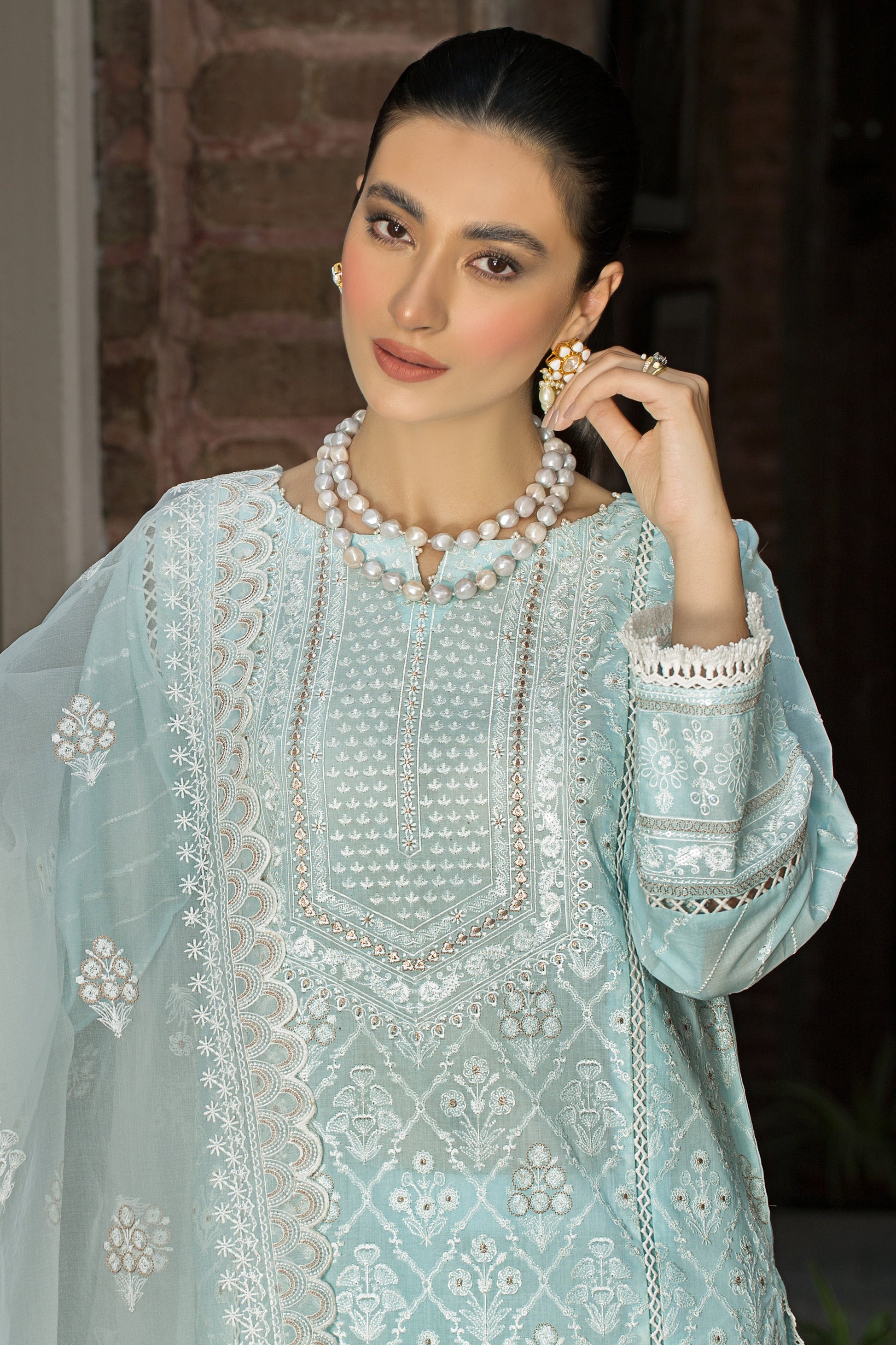  LED-4013 - Embroidered Lawn Collection 2023- Lakhany - Shahana Collection UK - Lakhanay in UK - Eid 2023