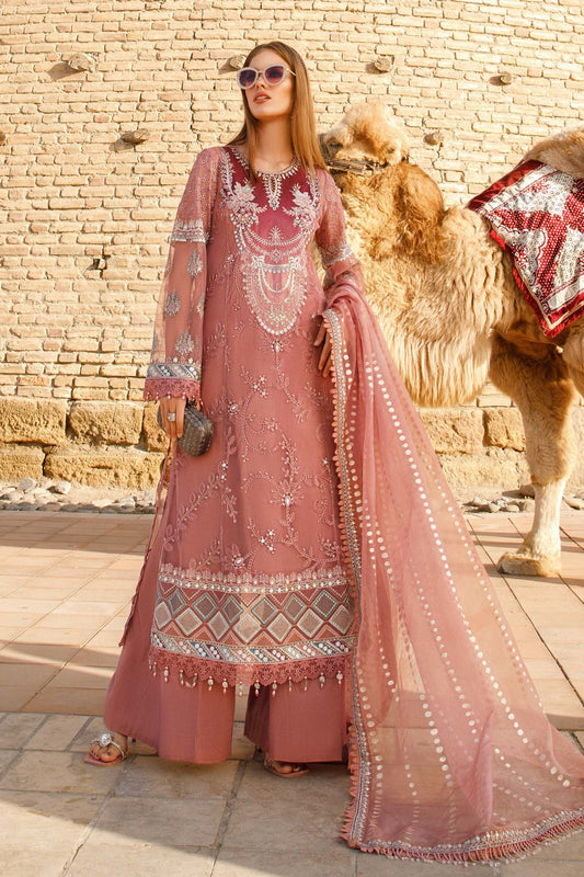 Maria.B Luxe Lawn - D-2305-B- Luxury Eid Lawn 2023 - Spring Summer 2023 - Shahana Collection UK