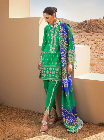 Chunari - 5a - Chikankari Lawn Collection'23 - Zainab Chottani - Shahana Collection UK - Zainab Chottani in UK - Eid 2023