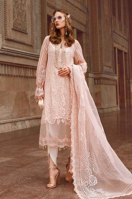 Maria.B Luxe Lawn - D-2306-A- Luxury Eid Lawn 2023 - Spring Summer 2023 - Shahana Collection UK