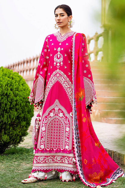 Gulabo - D#6 - Bad-e-Naubahar - Festive Lawn 2023 - Mohsin Naveed Ranjha - Shahana Collection UK - MNR Designer Studio in UK - Festive Eid 2023