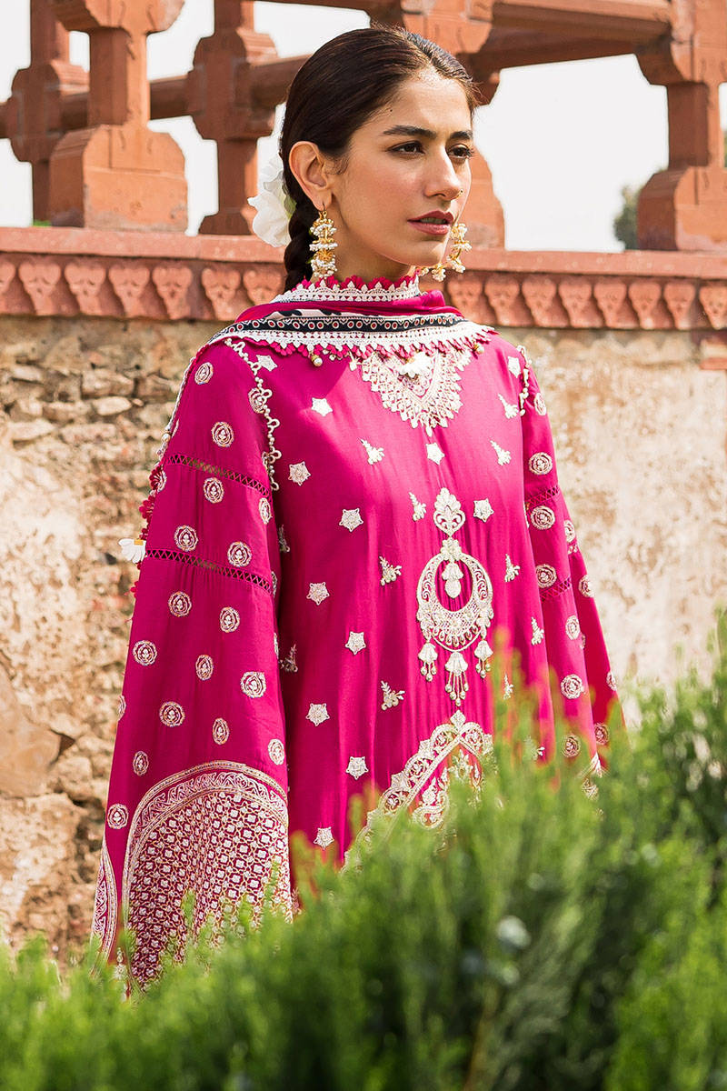 Gulabo - D#6 - Bad-e-Naubahar - Festive Lawn 2023 - Mohsin Naveed Ranjha - Shahana Collection UK - MNR Designer Studio in UK - Festive Eid 2023