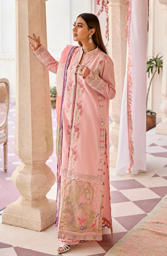 Pink Venus (MLFG-012)- Eid e Nobahar'23 -Maryum N Maria - Shahana Collection UK -Festive Eidm2023 - Spring Summer'23