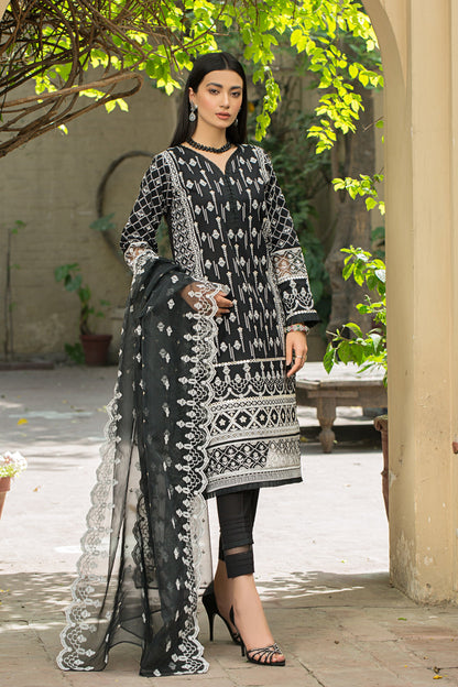 LED-4011 - Embroidered Lawn Collection 2023- Lakhany - Shahana Collection UK - Lakhanay in UK - Eid 2023