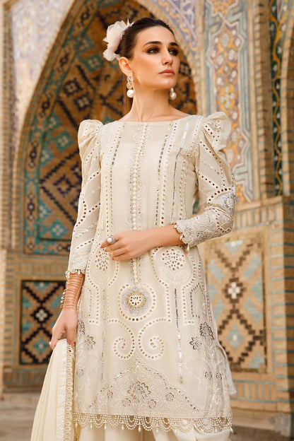 Maria.B Luxe Lawn - D-2308-A- Luxury Eid Lawn 2023 - Spring Summer 2023 - Shahana Collection UK