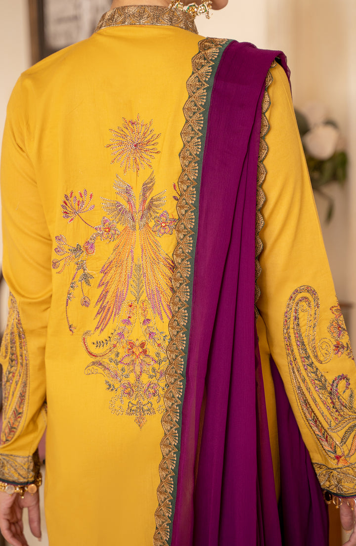 Gold Mine (MLFG-013) - Eid e Nobahar'23 -Maryum N Maria - Shahana Collection UK -Festive Eidm2023 - Spring Summer'23