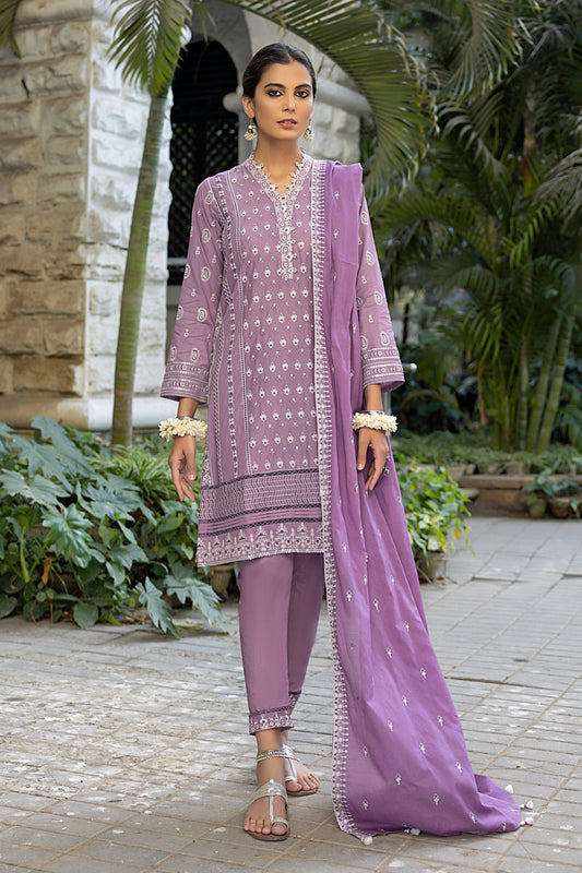 LED-0024 - Embroidered Lawn Collection 2023- Lakhany - Shahana Collection UK - Lakhanay in UK - Eid 2023
