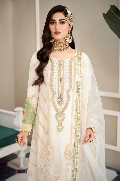 CST-604 Ivory - Maria.B Sateen
