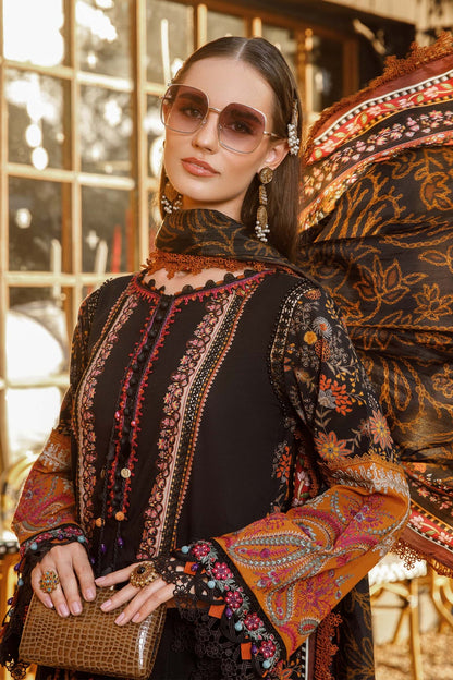 Maria. B - Mprints - Spring Summer 2023 - MP - 03 B - Summer Lawn Collection - Pakistani Lawn Brands - Shahana Collection Uk