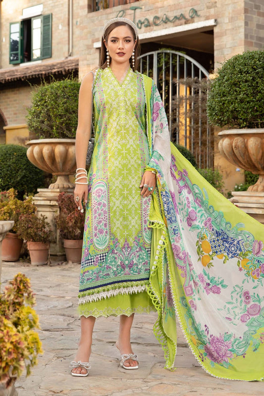 Maria. B - Mprints - Spring Summer 2023 - MP - 05 A - Summer Lawn Collection - Pakistani Lawn Brands - Shahana Collection Uk